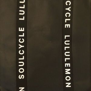 Lululemon X SoulCycle tote bag shopper